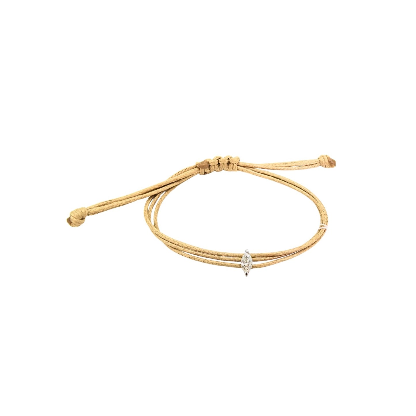 Beige color bracelet MQ 0.31carat