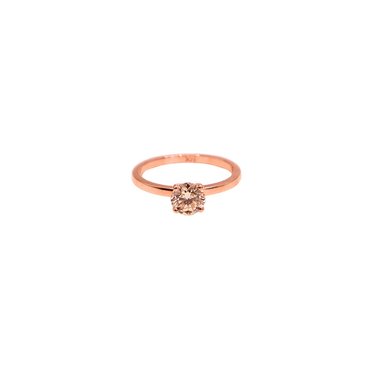 BR Rose gold ring 0.82 carat