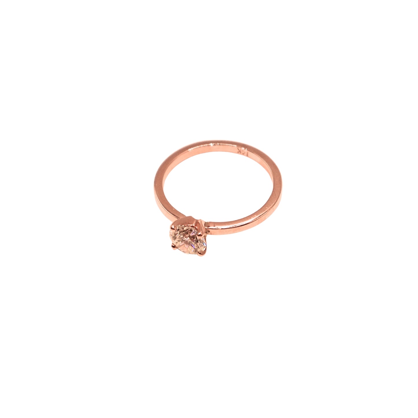 BR Rose gold ring 0.82 carat