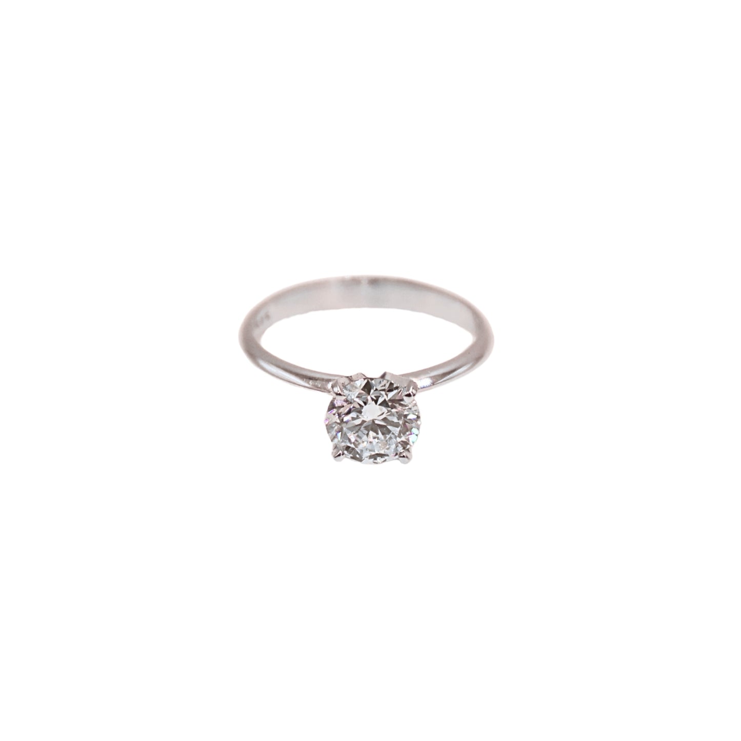 BR ring white gold 0.94 carat