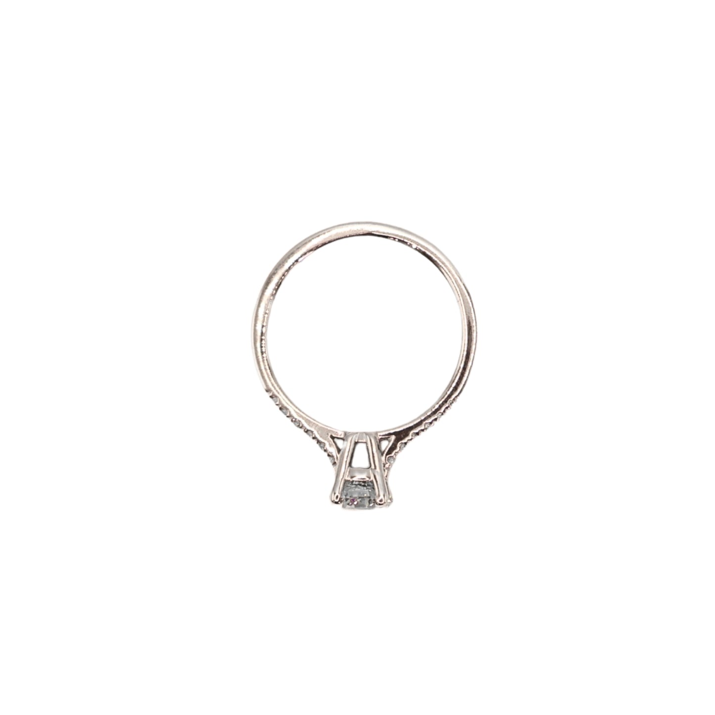 BR ring white gold 0.78 carat