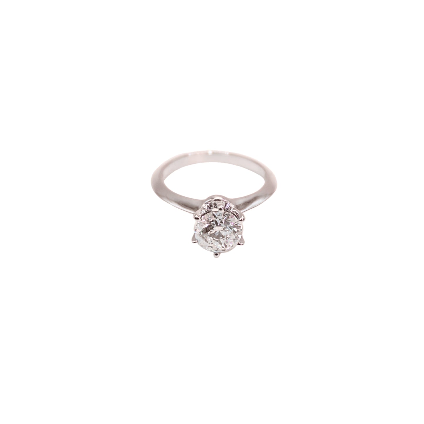 BR ring white gold 1.29 carat