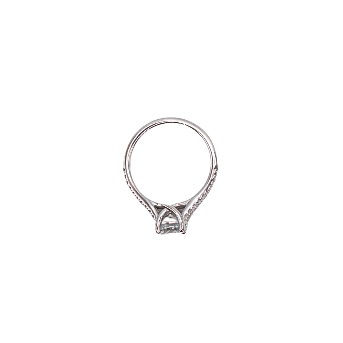 BR white gold ring 1.21 carat
