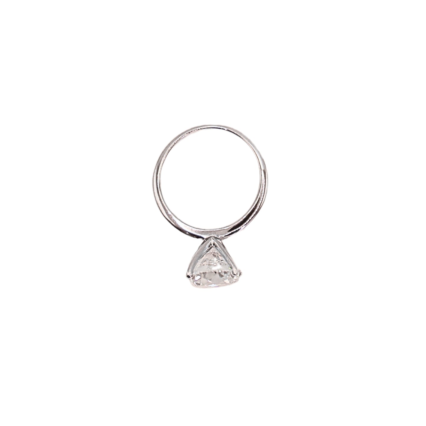 BR white gold ring GIA J I1 , 3.28 carat