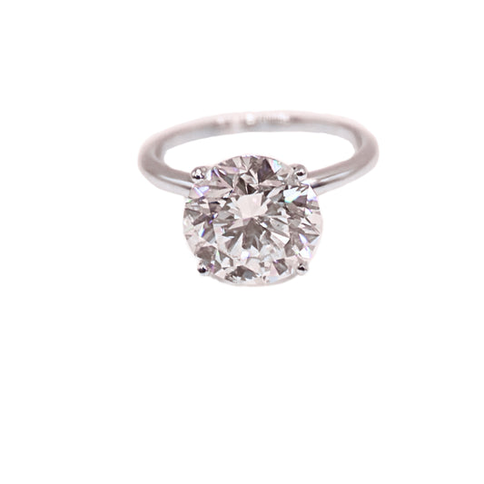 BR white gold ring GIA J I1 , 3.28 carat