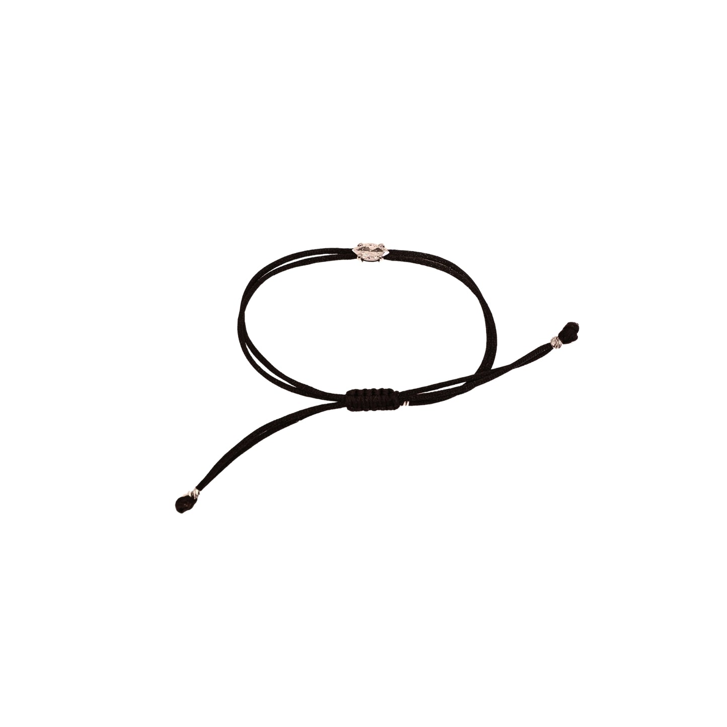 Black string MQ ring 0.52 carat