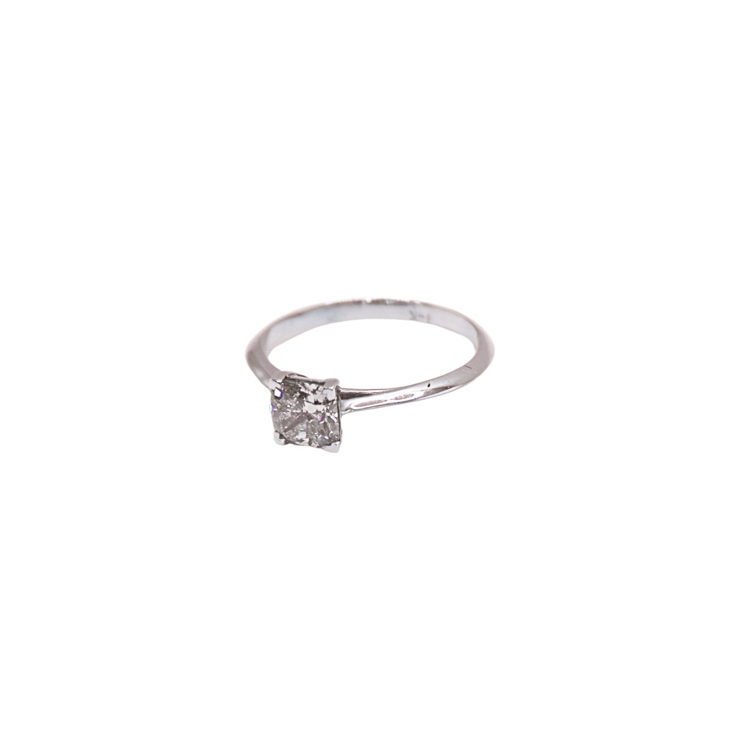CUS ring white gold 1.02 carat