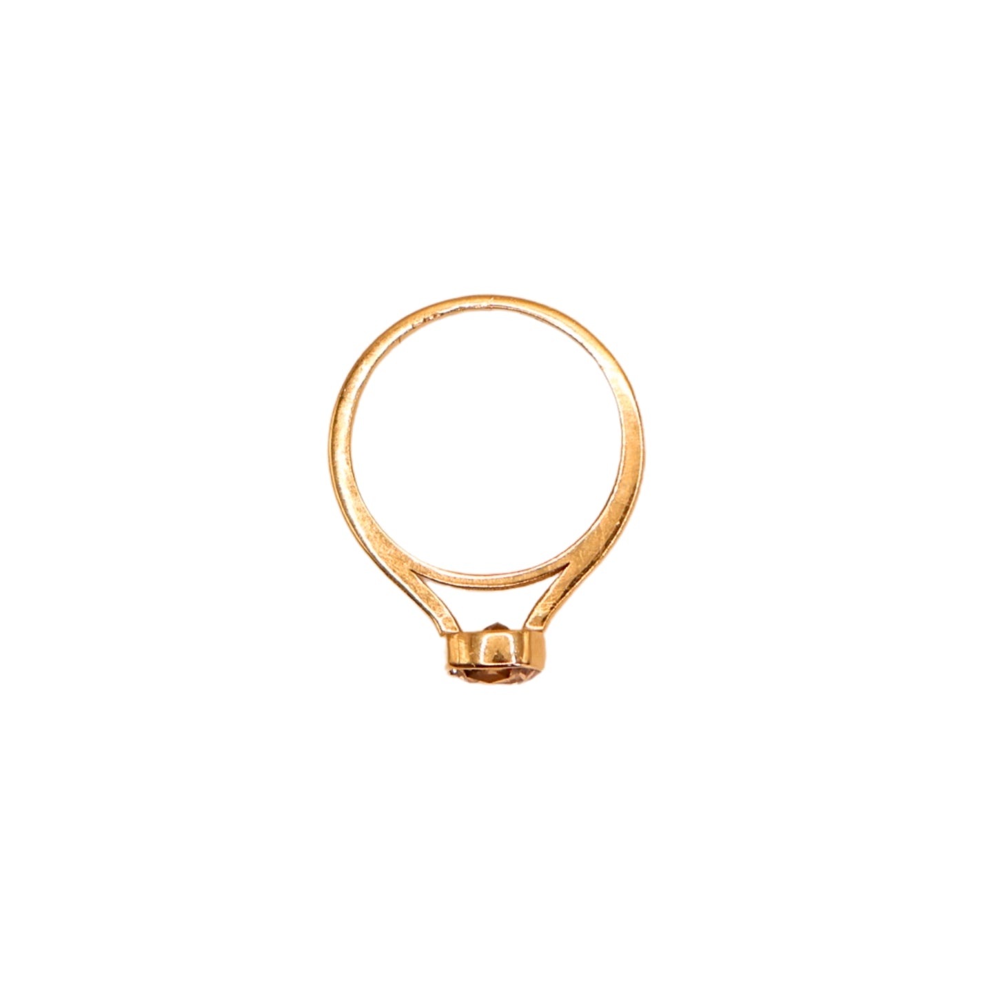 CUS ring yellow gold 1.05 carat