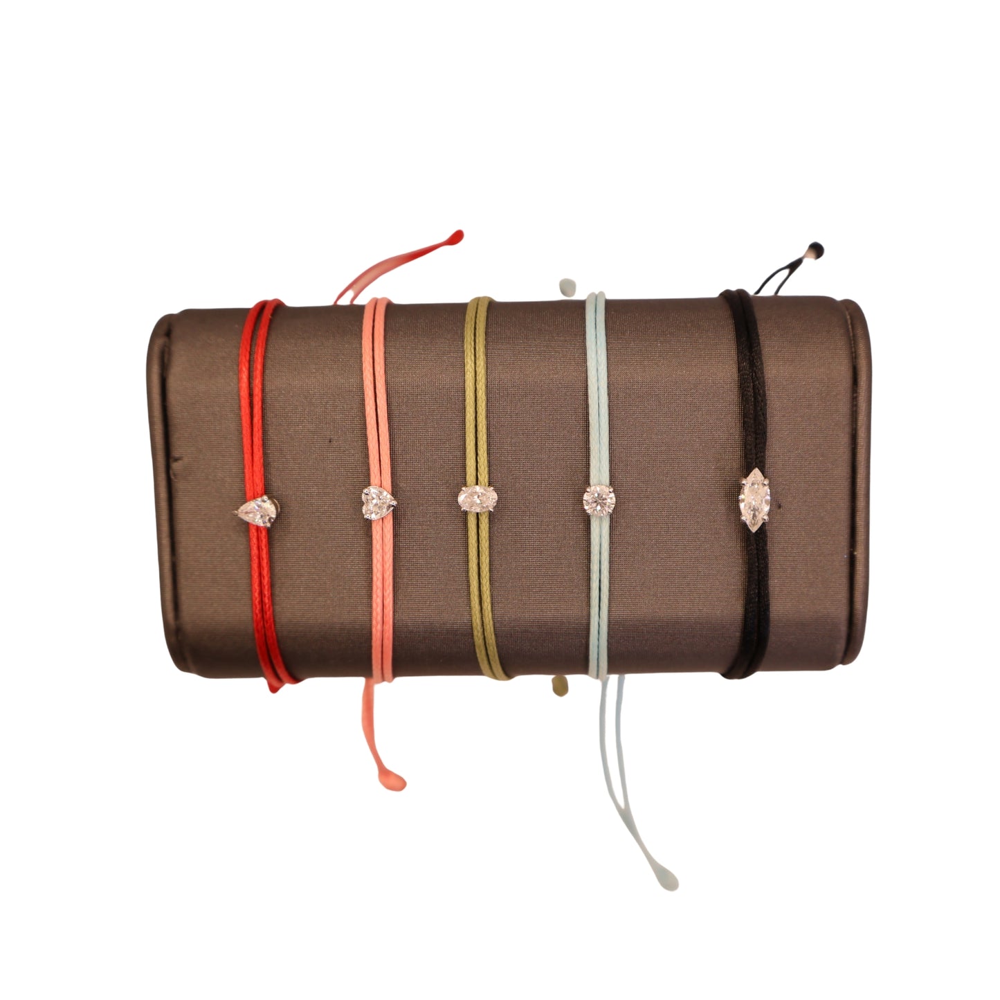 Red string bracelet PS 0.34 carat