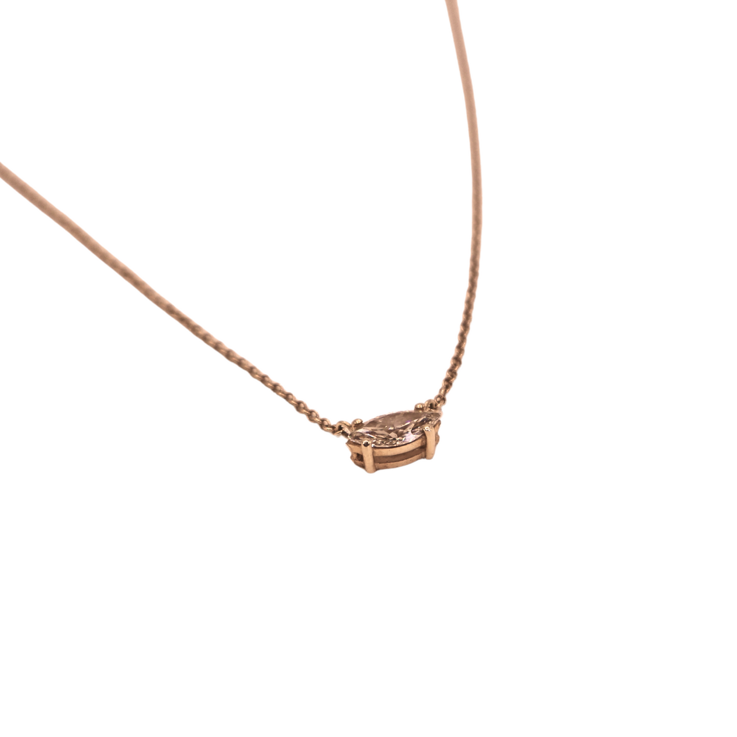 Marquise necklace 2.06 carat