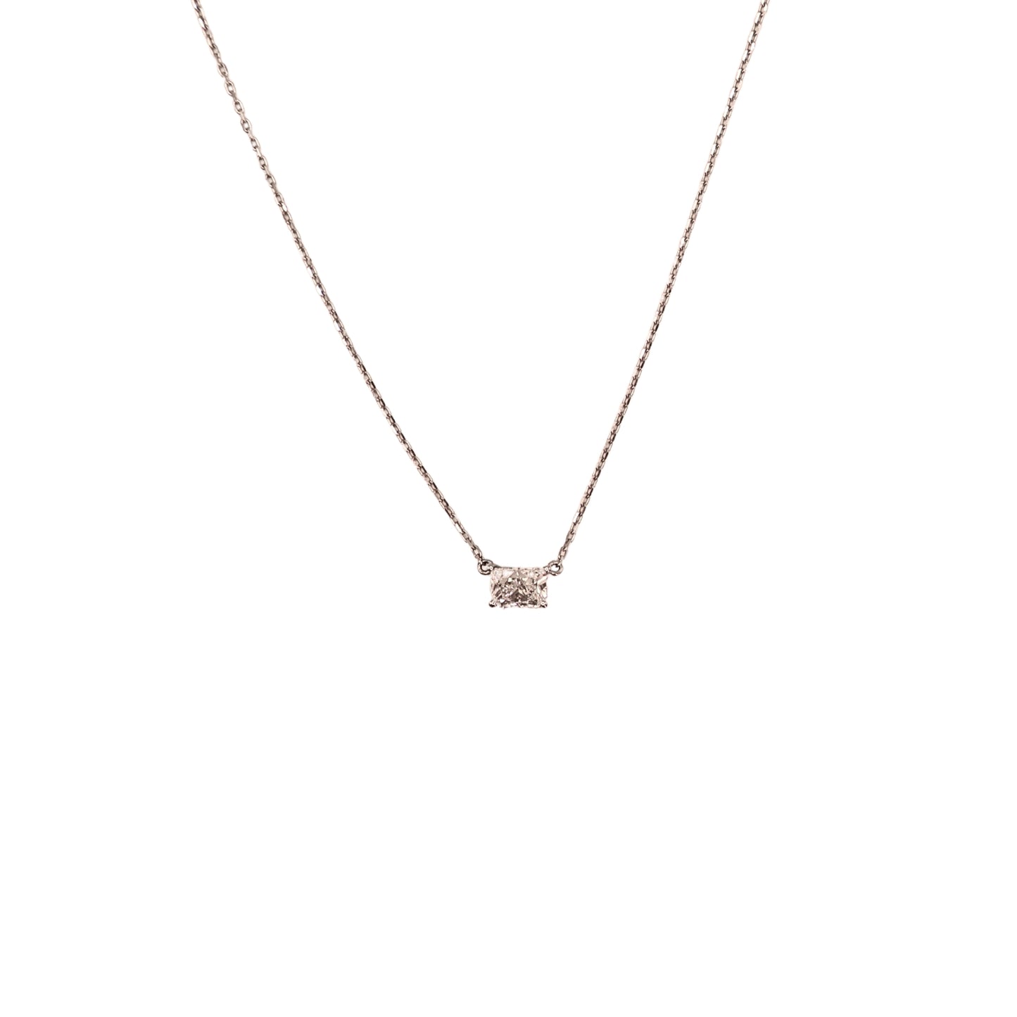 RAD necklace white gold 1.06 carat