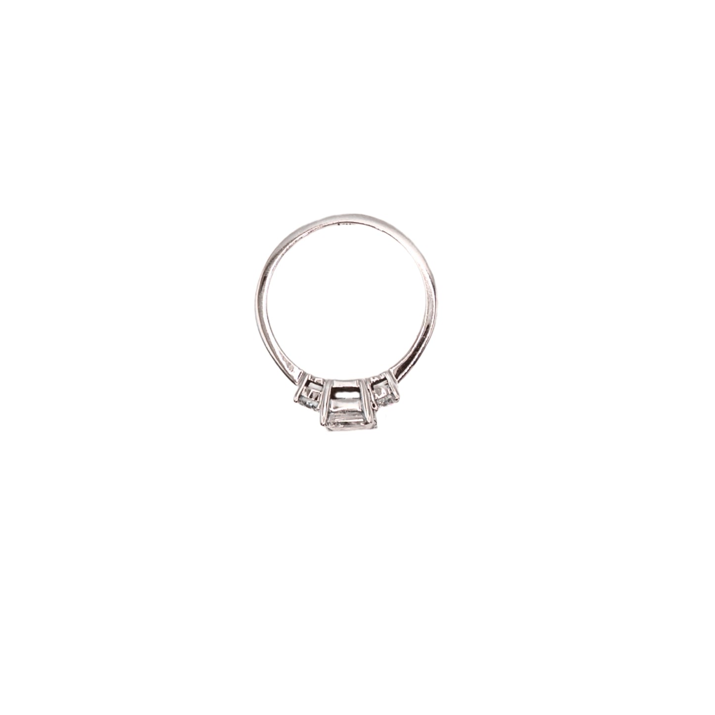 RAD ring white gold 0.99 carat
