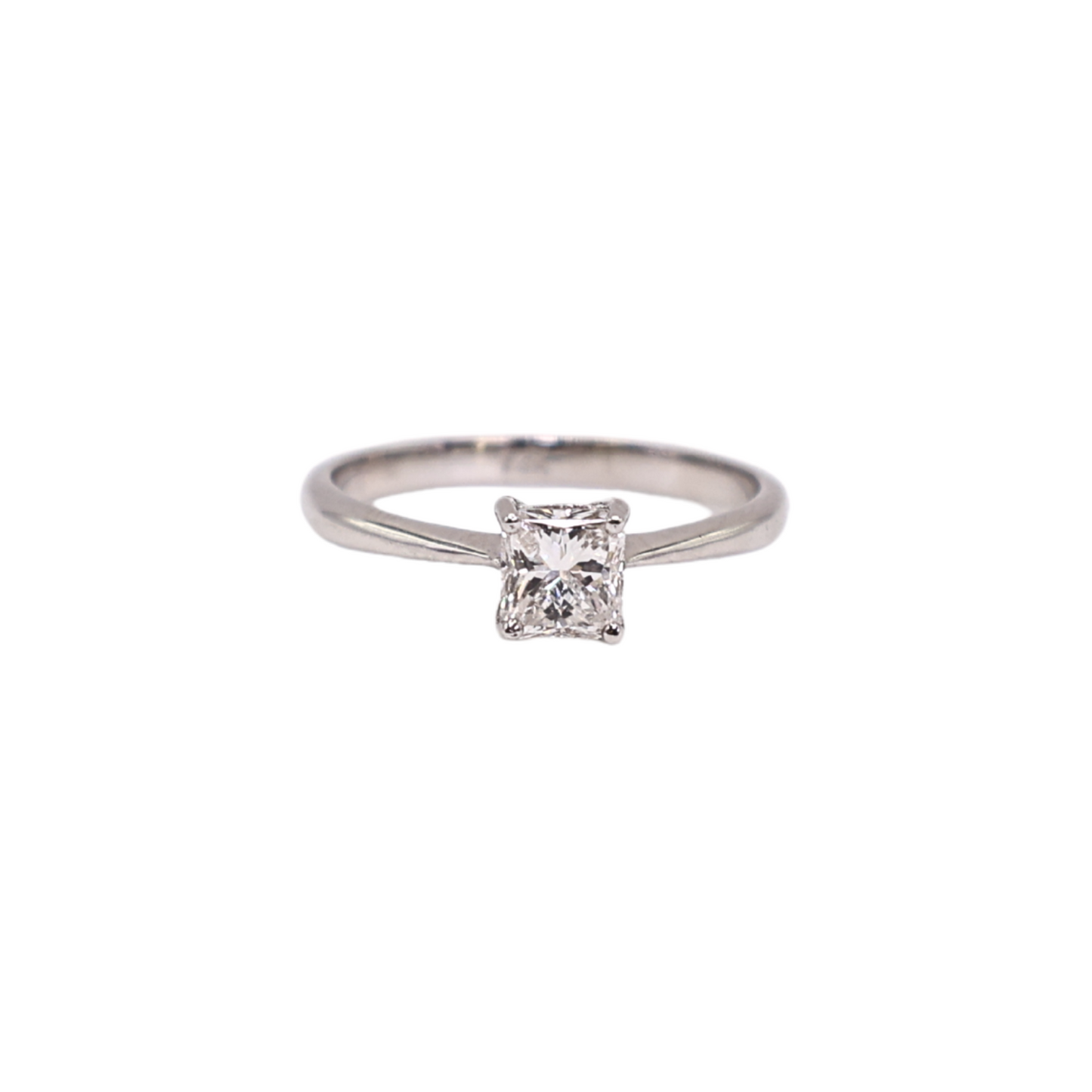 Radian ring white gold 0.61 carat