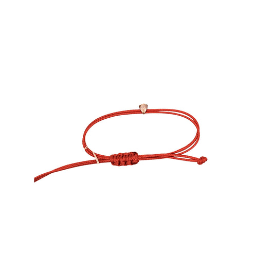 Red string bracelet PS 0.34 carat
