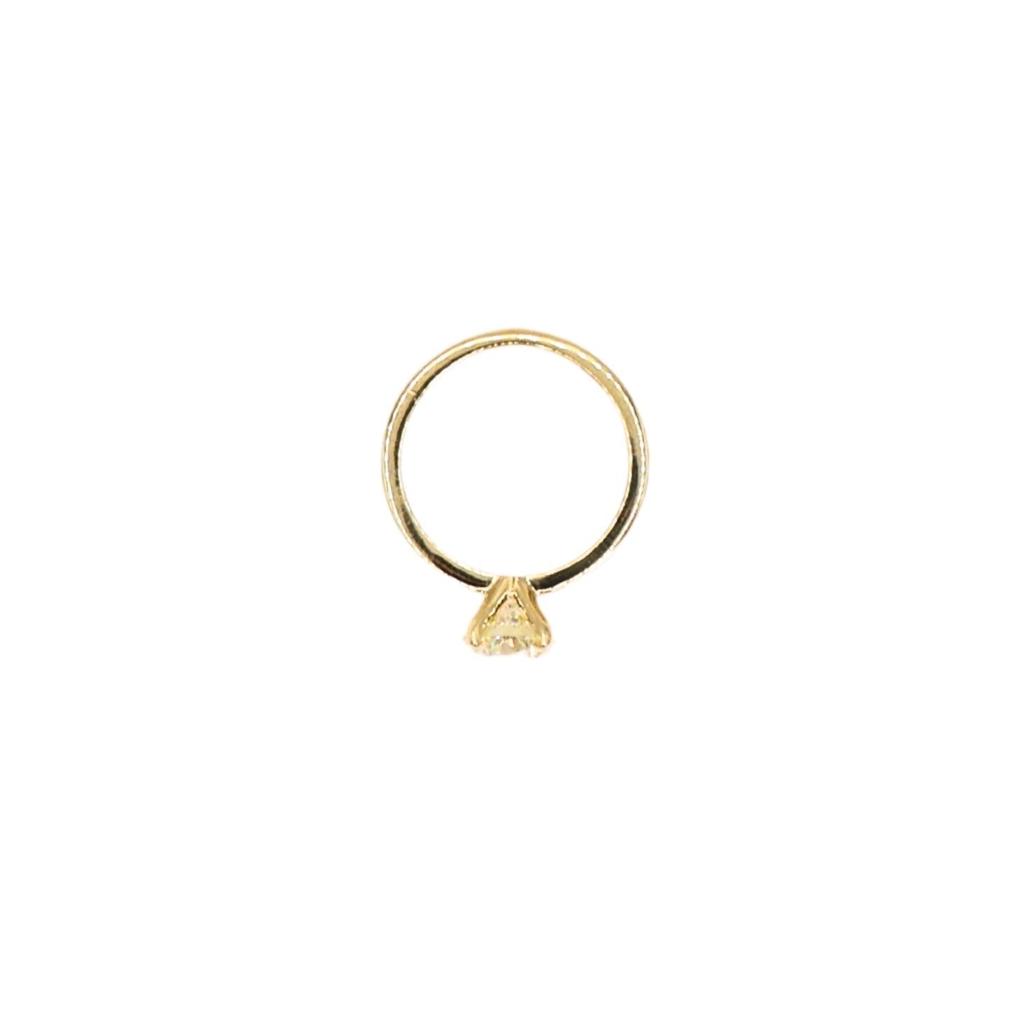yellow gold ring 1.17 carat